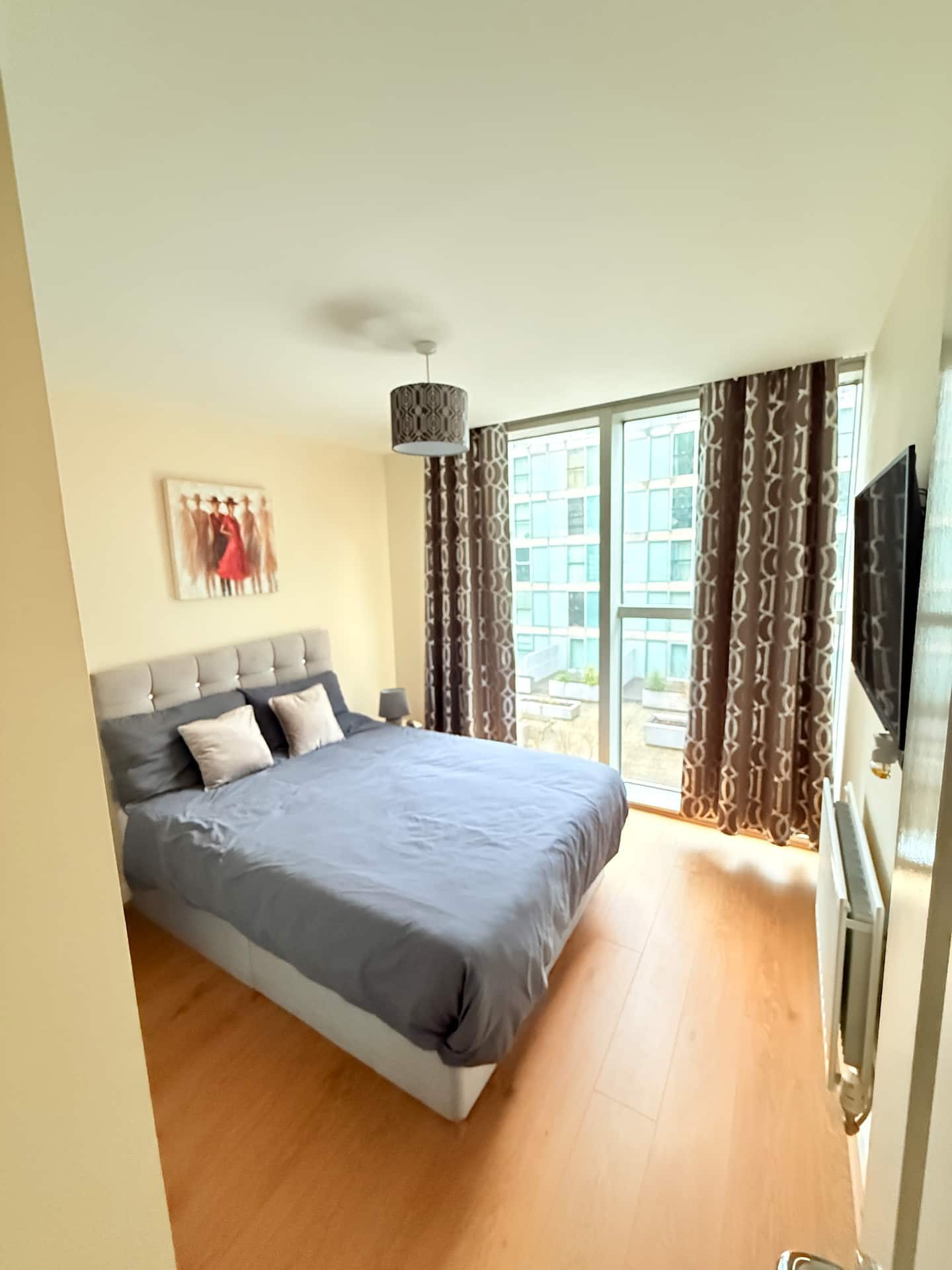 Bedroom with the double bed
